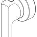 Delta Tetra RP103304PCPR Handle, Set Screw & Cover