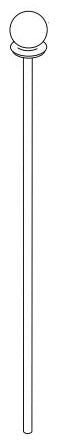 Delta RP103398RB Lift Rod Assembly