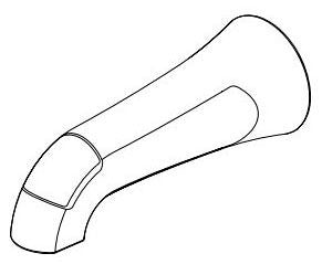 Delta Sparrow RP103556SP Tub Spout - Diverter
