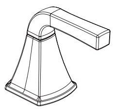 Delta Knoxville RP103575PC Two Metal Lever Handle Kit