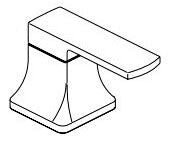Delta Velum RP103599BL Roman Tub Handle Kit