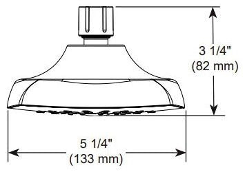Delta Knoxville RP103612PC Single Function Showerhead