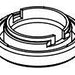 Delta Sandover RP103687 Handle Adapter
