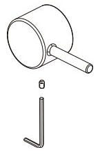 Delta Modern RP103695CZ Metal Lever Handle Kit - 14 Series