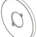 Delta Modern RP103697SP Escutcheon and Base Plate