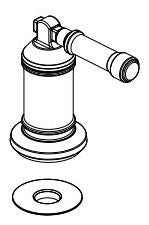 Delta Broderick RP103723CZPR Lever Handle Kit (2)