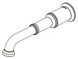 Delta Broderick RP103727PCPR Spout Assembly