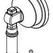 Delta Broderick RP103746PCPR Temp Handle, Set Screw & Cover