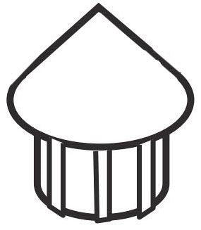 Brizo Floriano RP40530 Hose Guide
