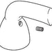 Delta Foundations RP41680BN Metal Lever Handle Set