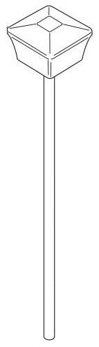 Brizo Vesi RP42353BN Lift Rod Assembly