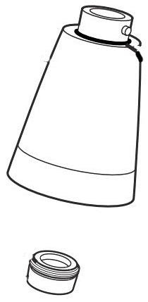 Brizo Venuto RP43257ST Pull-Down Wand Assembly - Bar/Prep