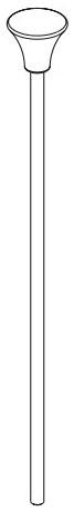 Delta Retail Channel Product RP48499 Lift Rod & Finial - Bathroom