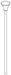Delta Retail Channel Product RP48499 Lift Rod & Finial - Bathroom