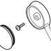 Delta Lahara RP51309 Temperature Knob & Cover - 17T Series