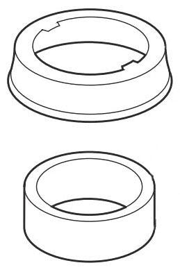 Brizo Baliza RP60140SS Escutcheon and Gasket