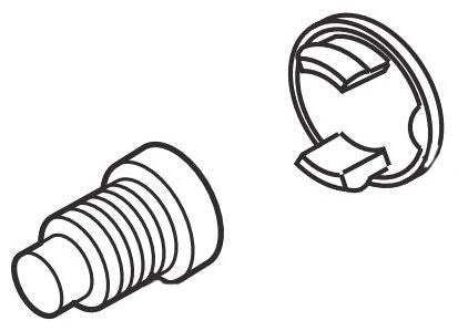Delta Pilar RP60146 Spout Screw & Button Cover
