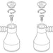 Brizo Tresa RP61003SS Two Metal Lever Handle Kit