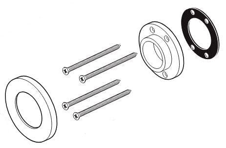 Brizo Brizo Traditional RP61197SS Wall-Mount Mounting Kit