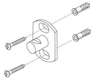 Brizo Virage RP62244 Mounting Hardware