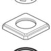 Brizo Virage RP62375PC Handle Base, Gasket, and Mounting Nut