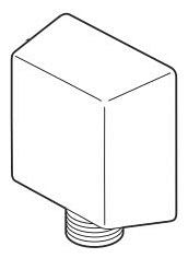 Brizo Virage RP62600PN Wall Elbow with Gasket