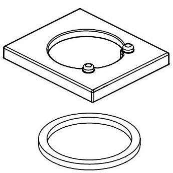 Delta Vero RP63347CZ Flange & Gasket - 1H Bathroom