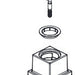 Delta Vero RP63355SS Roman Tub Lever Handle Assembly -Hot