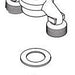Brizo RSVP RP63505 Tee, Nut, and Washer