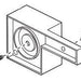 Brizo Siderna RP63698PC Handle Base and Screws