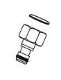 Brizo Siderna RP63759 Widespread Hose Adapter