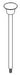 Delta Linden RP70638SS Lift Rod & Finial - Diverter - Roman Tub