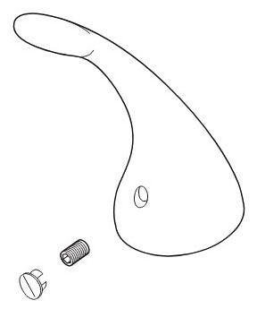 Delta Foundations RP70834SS Metal Lever Handle Kit