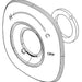 Delta Nura RP71021SS Escutcheon - 14 Series