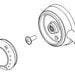 Delta Cassidy RP72571CZ Temperature Knob, Cover & Set Screw