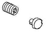 Delta Cassidy RP72714RB Set Screws & Buttons (2)