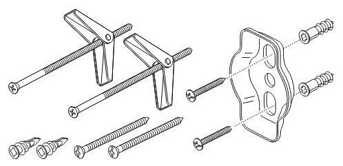Brizo Odin RP73179 Mounting Plate and Hardware