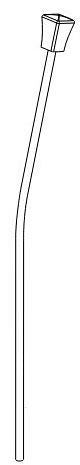 Delta Lakewood RP74423BL Lift Rod and Finial
