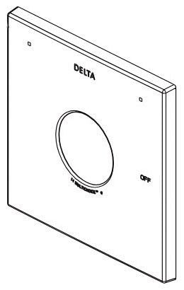 Delta Ara RP75438SS Escutcheon & Gasket - 17 Series
