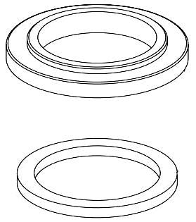 Delta Mandolin RP75630BL Flange & Gasket