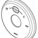 Delta RP78573 Escutcheon - Traditional Temp2O
