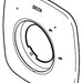 Delta Modern RP78721BL 17 Series Escutcheon