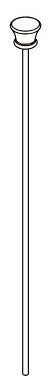 Delta Valdosta RP84384CZ Lift Rod & Finial