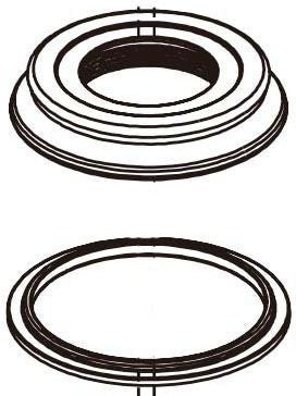 Delta Valdosta RP84386PN Handle Base And Gasket