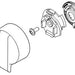 Delta Ara RP84986RB Temperature Knob & Cover - T17 Integrated Diverter