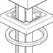Delta Ara RP90060BL Handle Base, Spout & Gasket - 1H