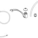 Delta Foundry RP90284CZ Spout Arm Assembly
