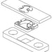 Delta Pivotal RP90834BL Escutcheon & Gasket - 3 Hole