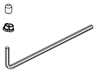 Delta Trinsic RP92502CZ Set Screw, Button, Wrench