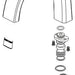 Delta Pivotal RP92588PN Spout Assembly